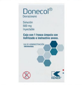 Donecol 500 mg - Dexrazoxano Solución Inyectable