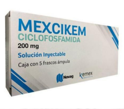 Mexcikem 200 mg - Ciclofosfamida Solución Inyectable