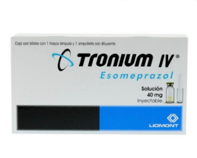 Tronium IV 40 mg - Esomeprazol Solución Inyectable