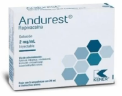 Andurest 2 mg-mL - Ropivacaína Solución Inyectable